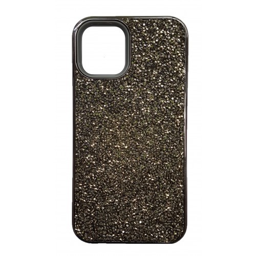iP13 Glitter Bling Case Black